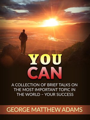 cover image of You Can